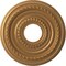Ekena Millwork Cole PVC Ceiling Medallion (Fits Canopies up to 4 1/4"), Bright Coat Gold, 13"OD x 3 1/2"ID x 3/4"P CMP13COBGL - alternate 1